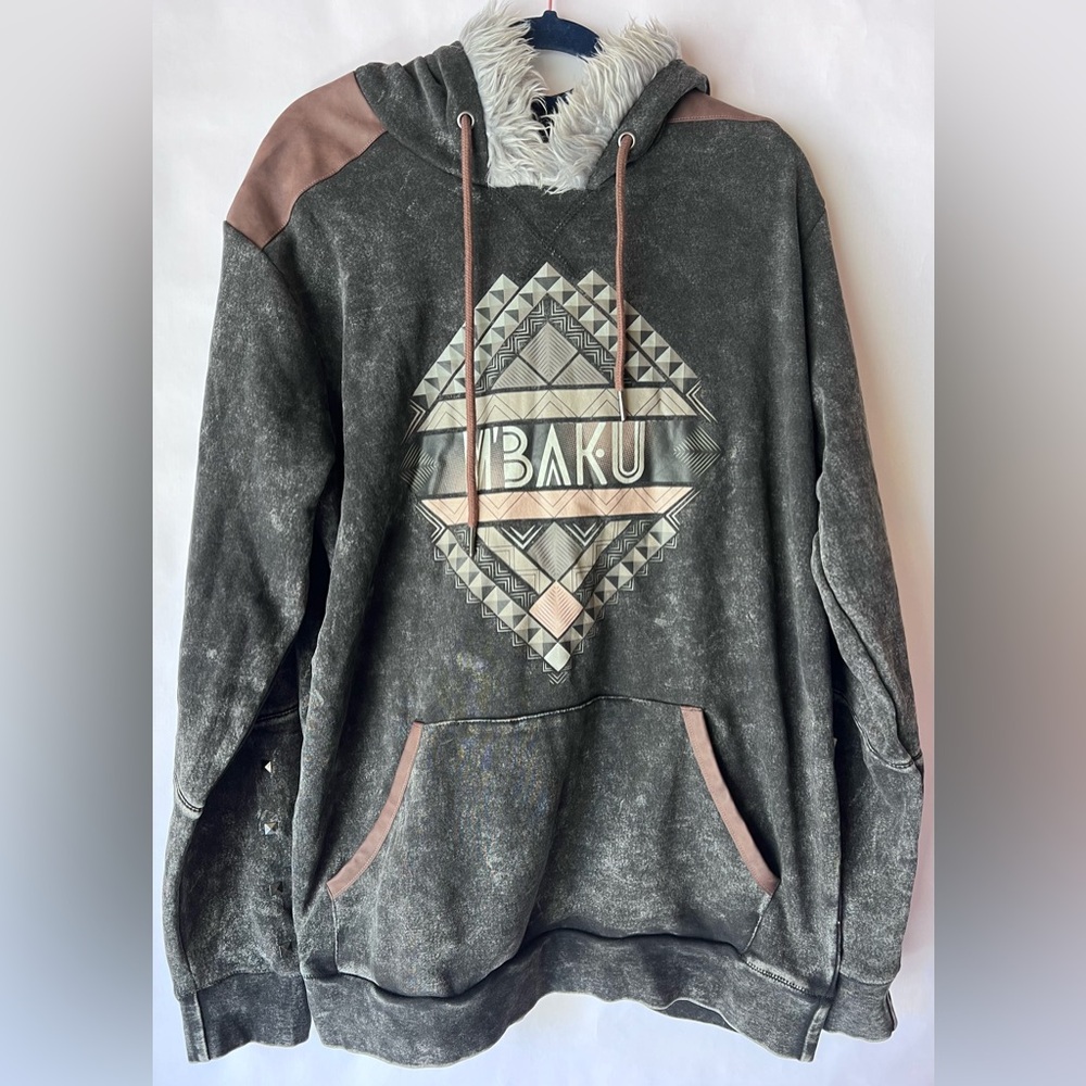 Marvel Studios Black Panther Wakanda‎ Forever Bou Mbaku cosplay hoodie size M